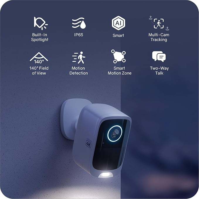 4K Security Cameras Wireless Outdoor/Indoor, Battery Cameras - Image 6