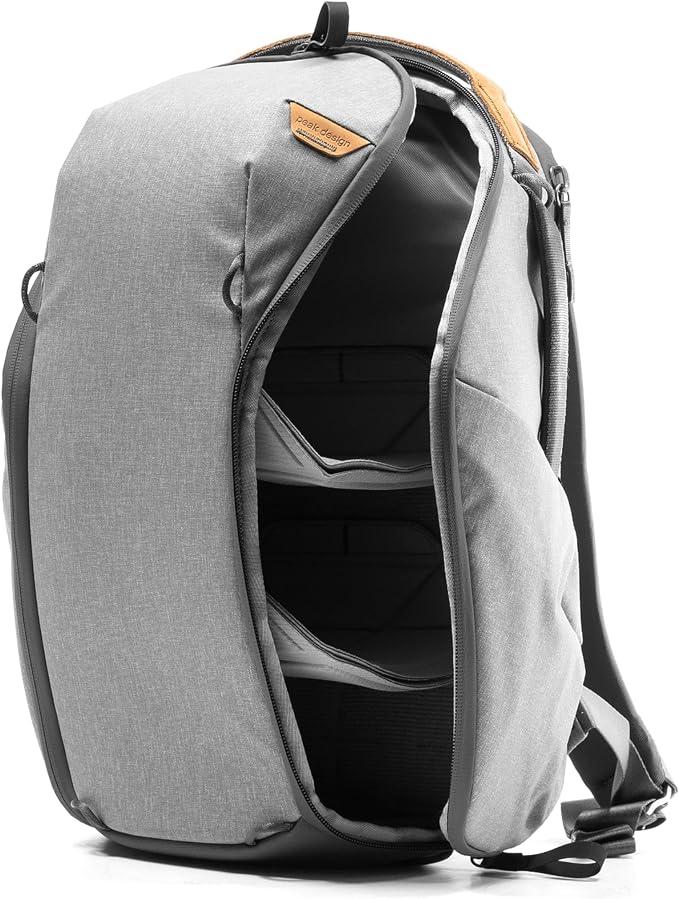 Peak Design Everyday Backpack Zip 15L, 270-Degree Zip, Dual Side Pockets - Image 3