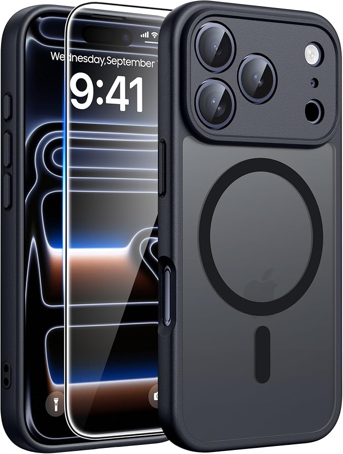 FNTCASE for iPhone 17 Pro Case: Translucent Matte Cases by FNTCASE