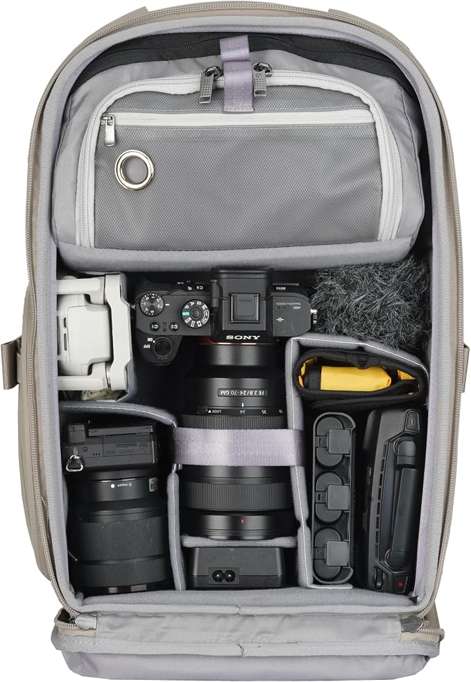 VANGUARD VEO Metro B20L Camera & Everyday Backpack – Fits 70–200mm Attached - Image 3