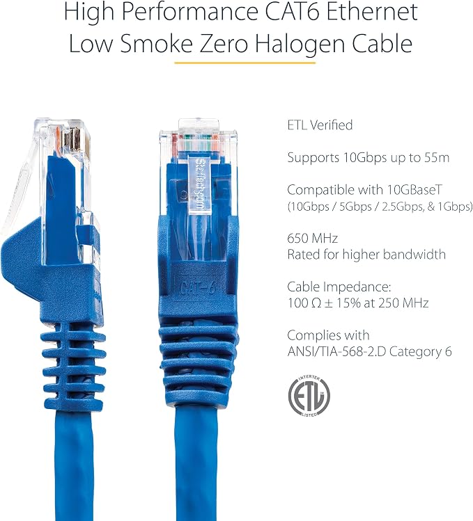 StarTech.com 50ft CAT6 Ethernet Cable - Image 4