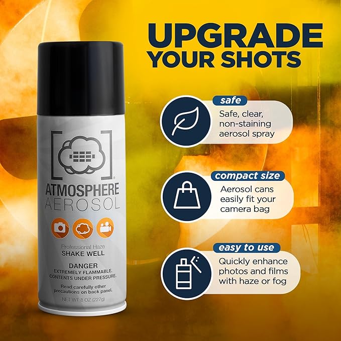 2 Pack Atmosphere Aerosol Haze/Fog Spray - Image 3