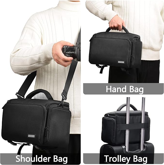 CADeN Compact Camera Shoulder Crossbody Bag Case Compatible - Image 4