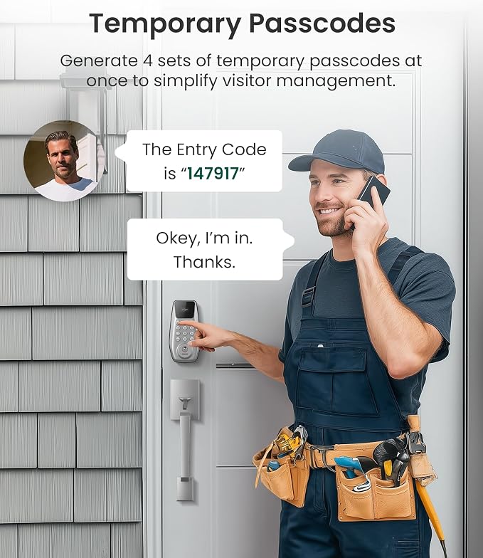 DESLOC C100 Keyless Entry Door Lock - Image 3