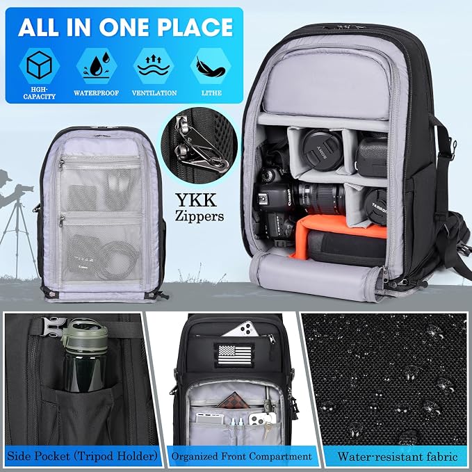 SDYSM Camera Backpack Bag Professional - Image 3