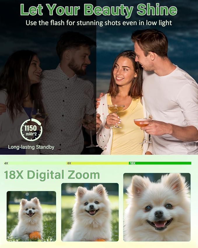 5K Digital Camera for Photography, 75MP WiFi Vlogging Camera for YouTube - Image 4