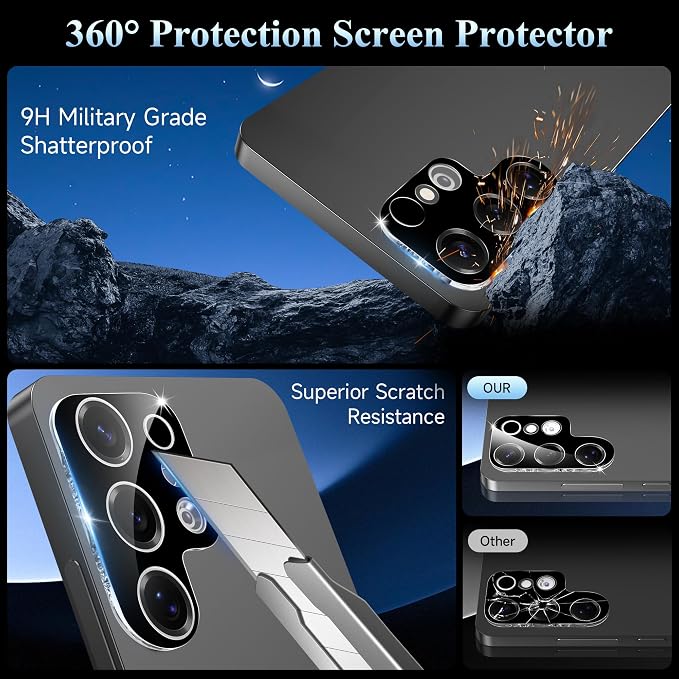 4 Pack Camera Lens Screen Protector - Image 3