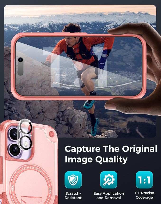 Goton for iPhone 17 Case with Privacy Tempered Glass Screen Protector & Camera - Image 7