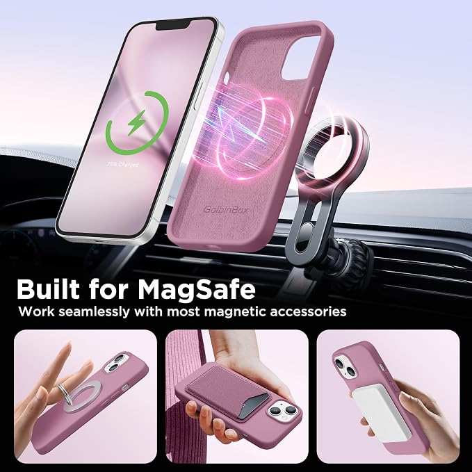 GolbinBox Magnetic for iPhone 15 Case, Compatible - Image 4