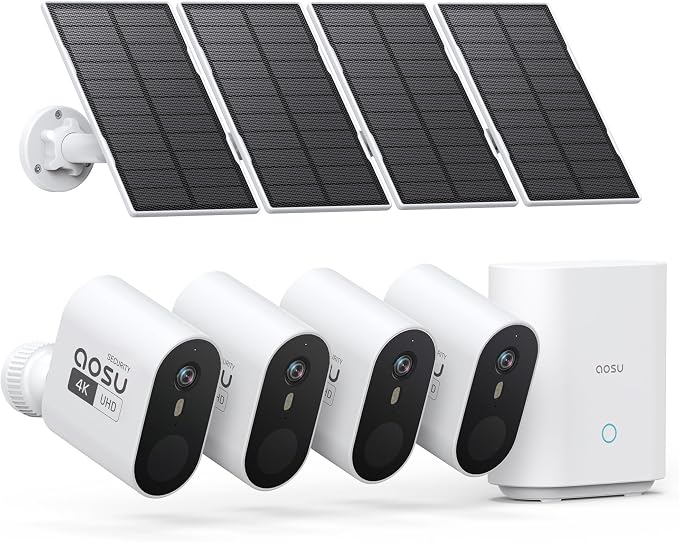 aosu 3K/5MP Security Cameras Outdoor Wireless Home Surveillance System by AOSUSecurityOffical