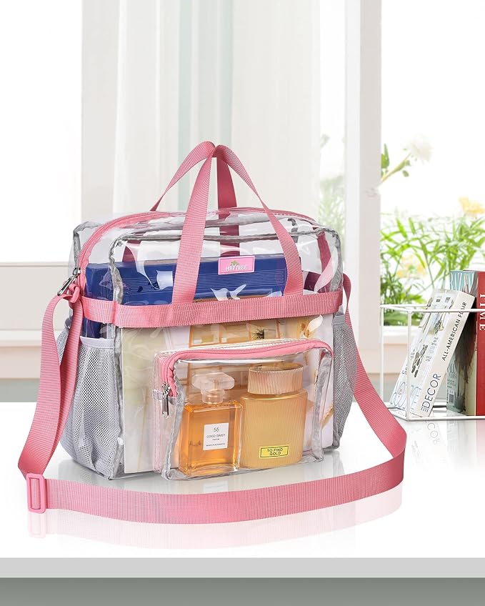 MAY TREE Clear Vinyl Tote Bag - Image 6