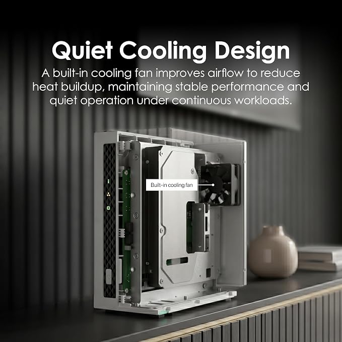 QNAP TS-133-US 1 Bay Affordable Desktop NAS - Image 6