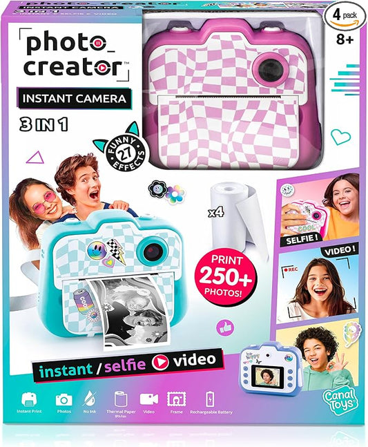 Photo Creator 3-in-1 Instant Camera by CanalToysUSALtd