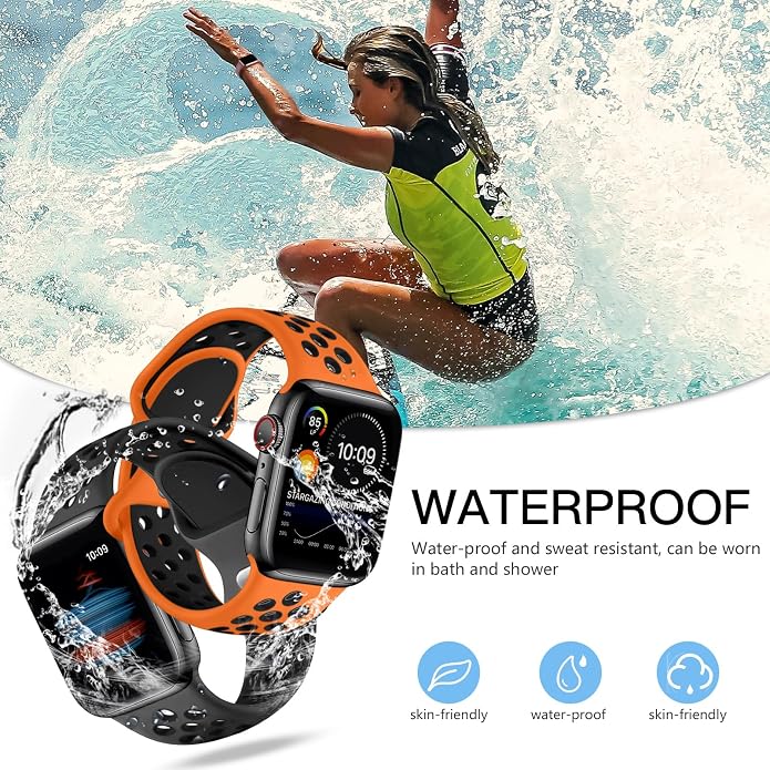 Adorve 4 Pack Sport Bands Compatible - Image 3