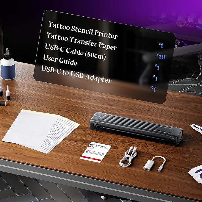 Itari Tattoo Stencil Printer Kit - Image 8