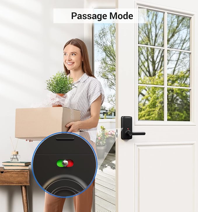 Veise RZ09 Smart Lock, 7-in-1 Keyless Entry - Image 7