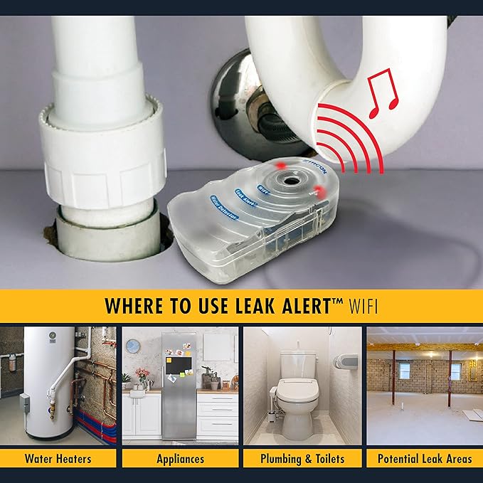 Zircon Leak Alert WiFi -Smart Electronic Water Detector Alarm - Image 4