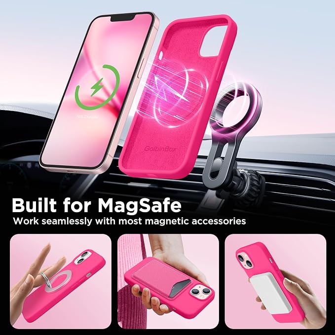 GolbinBox Magnetic for iPhone 13 Case & iPhone 14 Case, Compatible - Image 4