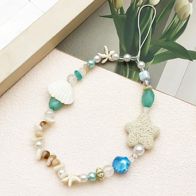 Beaded Camera Wrist Strap Cute Digital Camera Charm Lanyard Phone Chain - Image 4