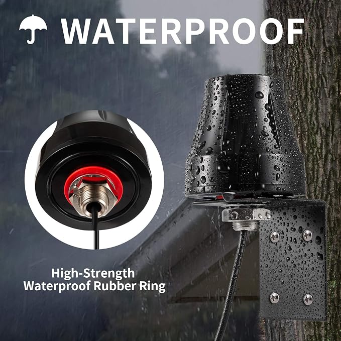 Waterproof Dual Band WiFi 2.4GHz 5GHz 5.8GHz Outdoor 5dBi RP-SMA/SMA Male - Image 5