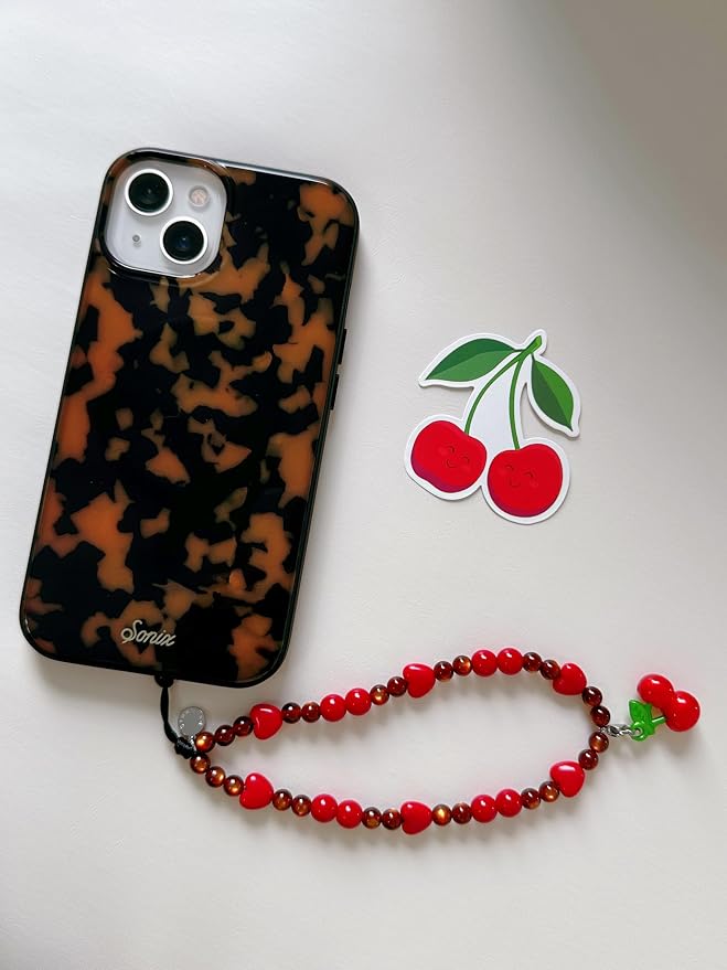 Drawwind Phone Charm Beaded Wristlet Strap Universal Cell Phone Lanyard Cute - Image 4