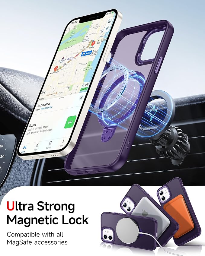 LeYi for iPhone-12-Pro Case/i Phone-12 Cases: for MagSafe - Image 4