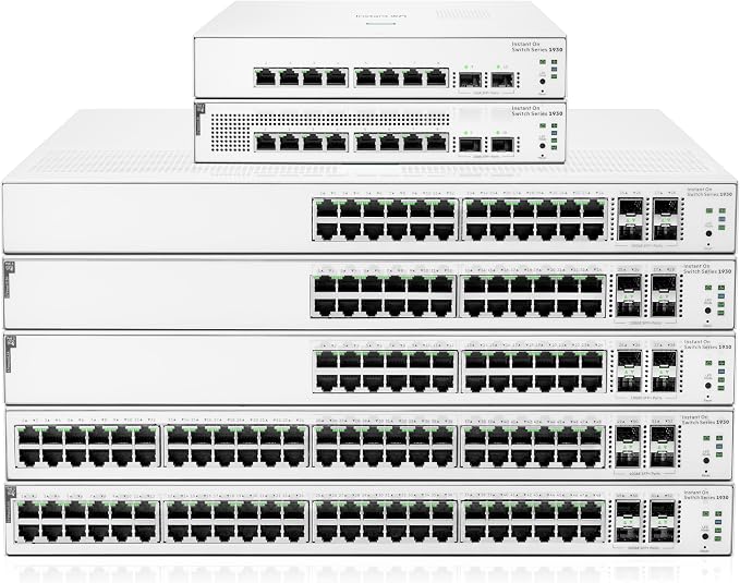HPE Networking Instant On Switch Series 1930 8-Port Gb Smart-Managed Layer 2+ - Image 8