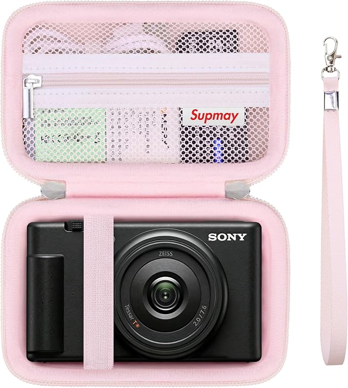 Hard Travel Case for Sony ZV-1F / ZV-1 / ZV-1 II Digital Camera, Storage Holder by Supmay