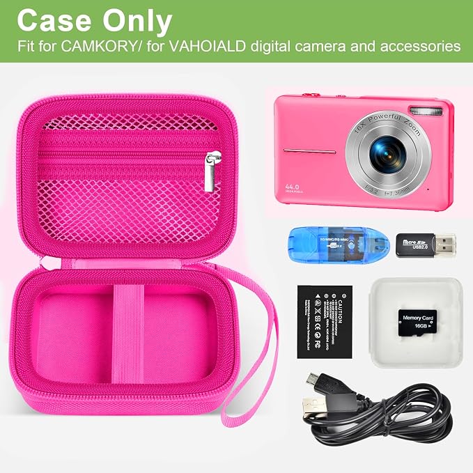 ALKOO Case Compatible with CAMKORY Digital Camera/for VAHOIALD FHD 1080P - Image 2
