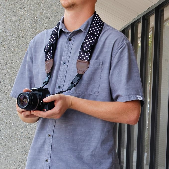 USA Gear TrueSHOT Camera Strap Neoprene Camera Straps - Image 6