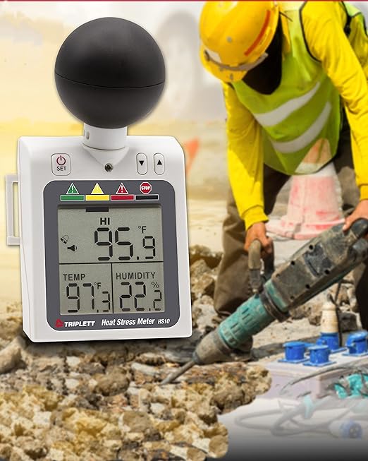 Triplett HS10 Indoor/Outdoor Heat Stress WBGT Meter - Image 4