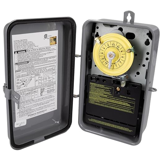 Intermatic T104R 24 Hour Mechanical Timer Switch - Image 5