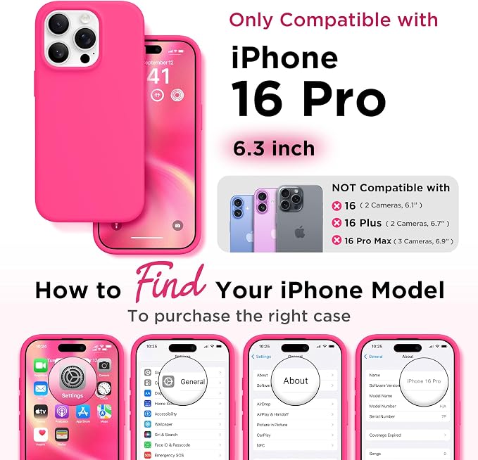 GolbinBox Magnetic for iPhone 16 Pro Case, Compatible - Image 2