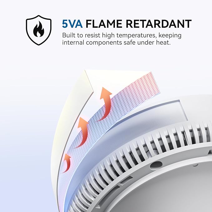 SITERWELL Hardwired Interconnected Smoke and Carbon Monoxide Detector, 10 Year - Image 9