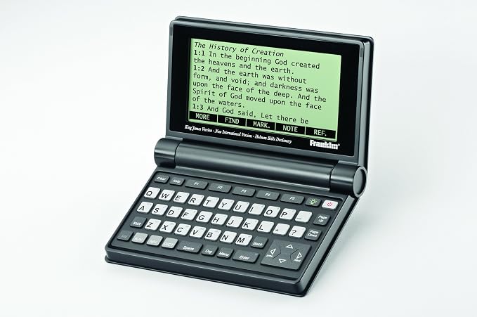 Franklin BIB-475 Electronic Parallel KJV and NIV Bible - Image 4