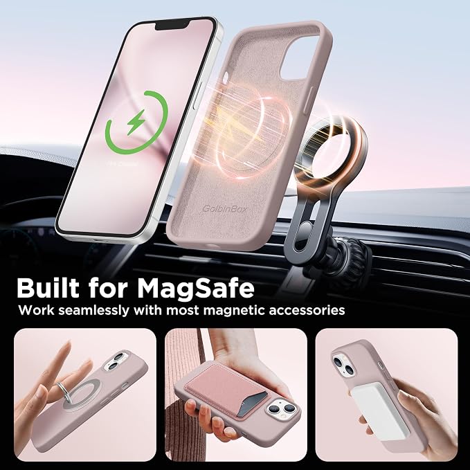 GolbinBox Magnetic for iPhone 13 Case & iPhone 14 Case, Compatible - Image 4