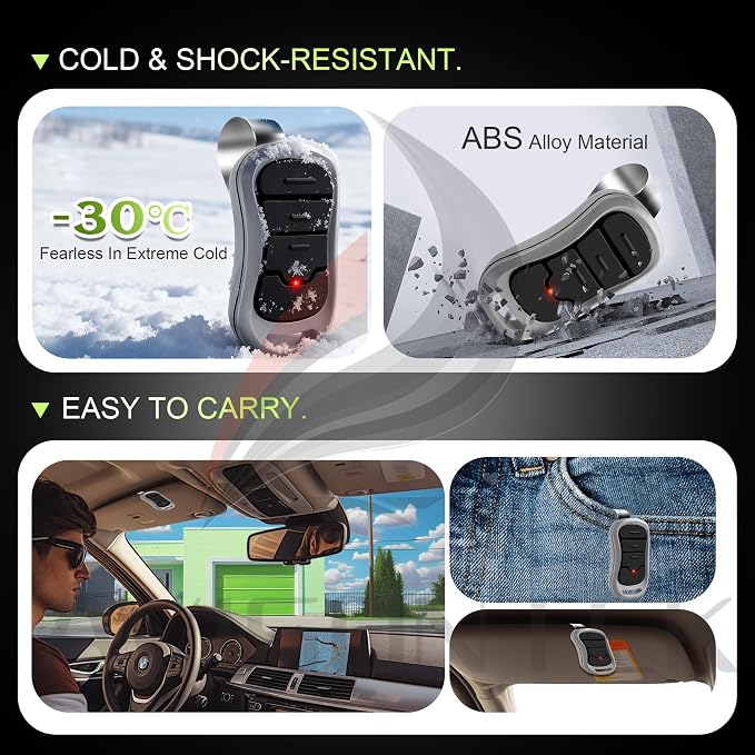 Avisontek 3-Pack G3T-R for Genie Garage Door Opener Remote, Replacement for All - Image 6