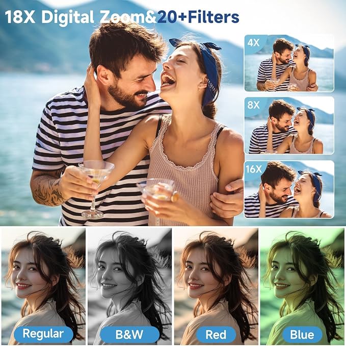 Digital Camera 4K for Photography, 50MP Vlogging Camera for YouTube Video - Image 2
