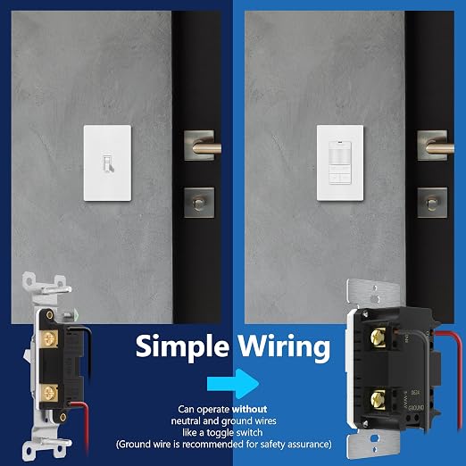 LIDER Motion Sensor Dimmer Switch - Image 3