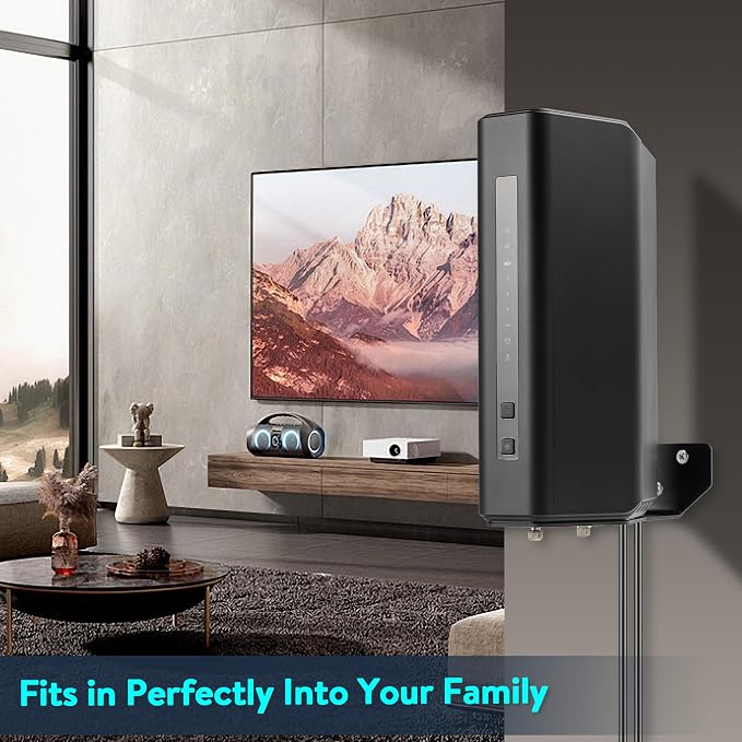 Wall Mount Bracket for Nighthawk WiFi 7 Router, Aluminum Alloy Wall Mount - Image 7