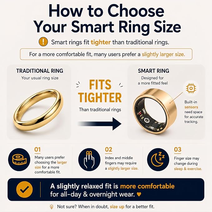 Smart Ring Health & Fitness Tracker - Image 3