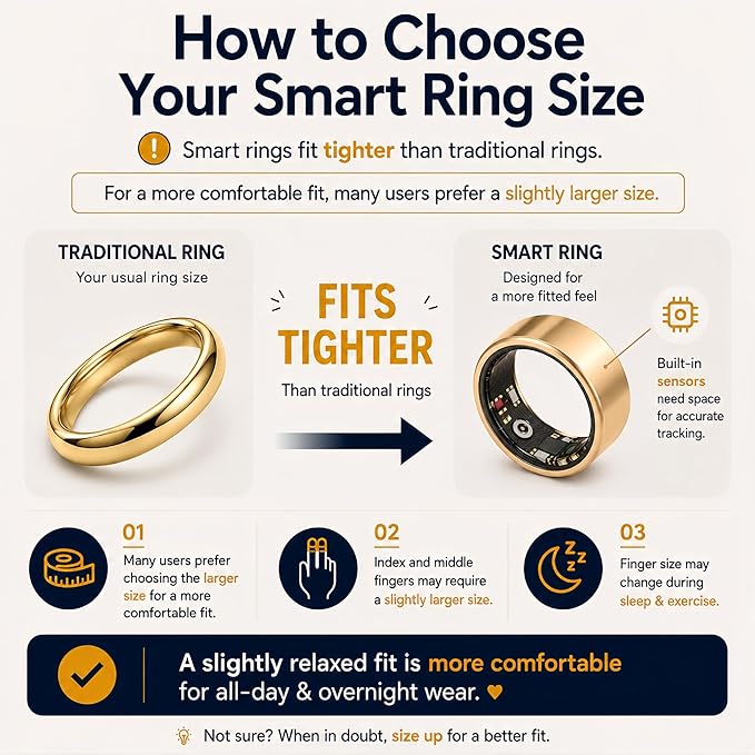 Smart Ring Health & Fitness Tracker - Image 3