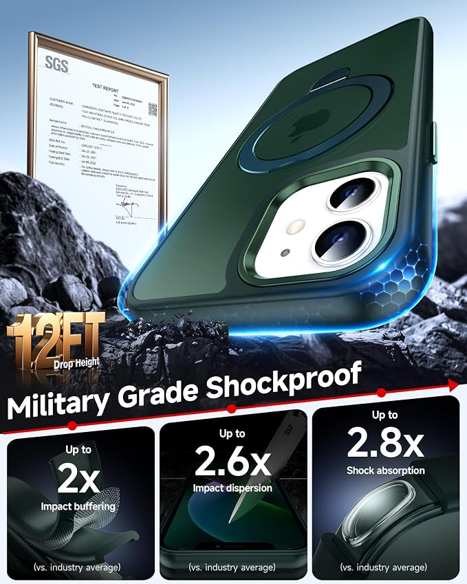 LeYi for iPhone 12 Case/i Phone-12-Pro Cases: for MagSafe - Image 5