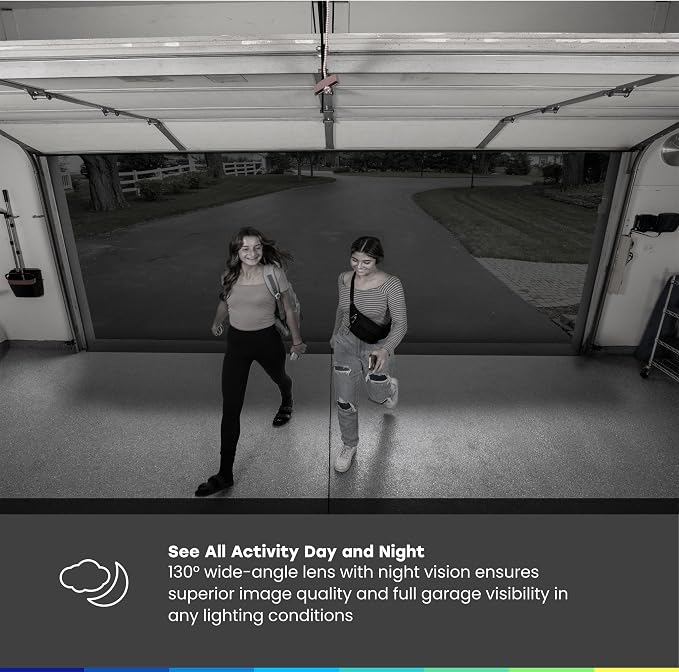myQ Garage Plug-in Camera Gen 2 – 2K Smart Wi-Fi Garage Camera - Image 7