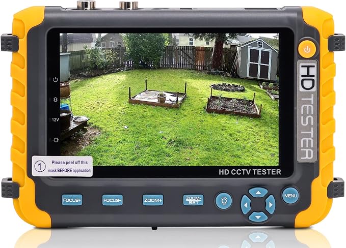 Anpviz 5 Inch 4 in 1 CCTV Monitor Tester, AHD/TVI/CVI/CVBS Coaxial Analog Video by AnpvizSecurity