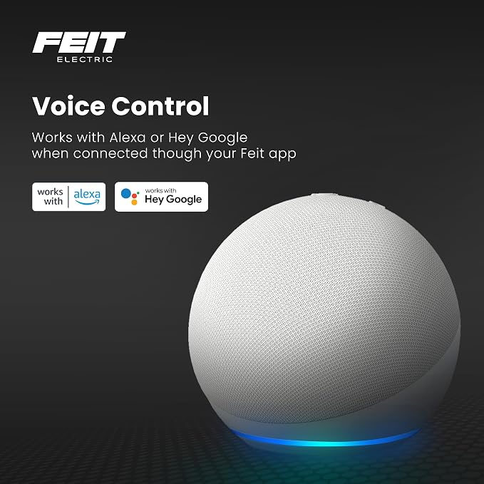 Feit Electric Smart LED Garage Light, 4000 Lumens RGBW Color Changing - Image 7