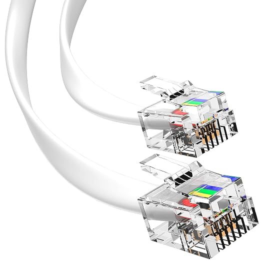 G-PLUG 50FT RJ11 Cable Phone Cord by G-PLUG