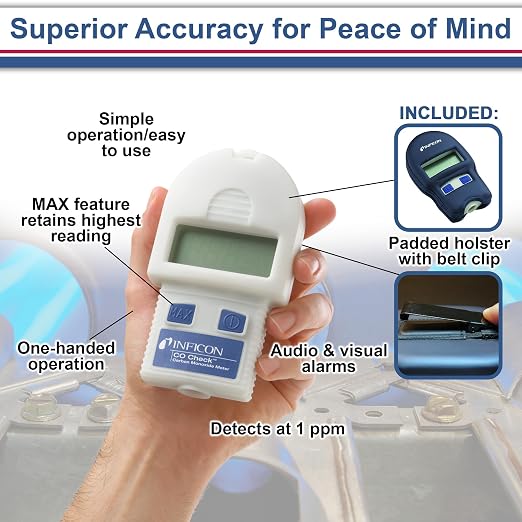 INFICON 715-202-G1 CO Check Carbon Monoxide Meter - Image 4