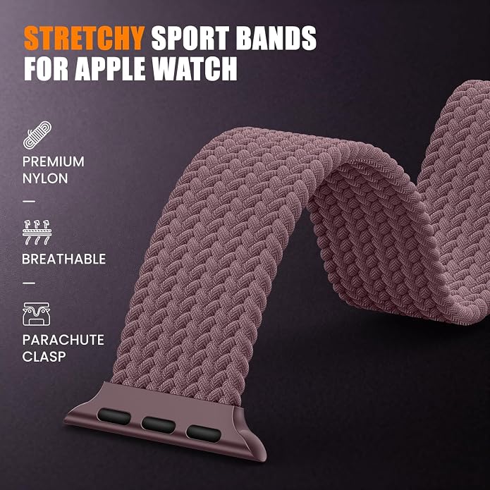 Elastic Sport Band for Apple Watch Ultra 3/2/1 Bands 49mm 46mm 45mm 44mm 42mm - Image 3