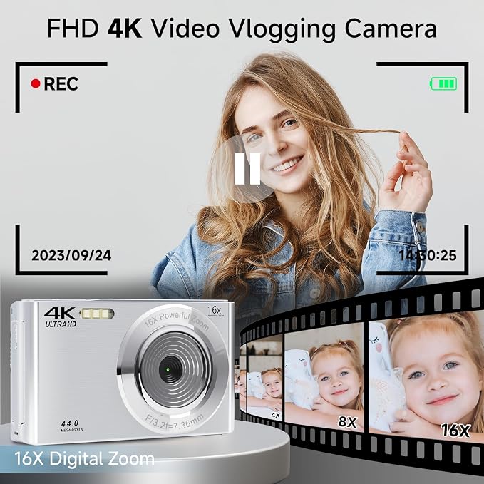 Digital Camera, 2026 4K Autofocus Digital Cameras - Image 2